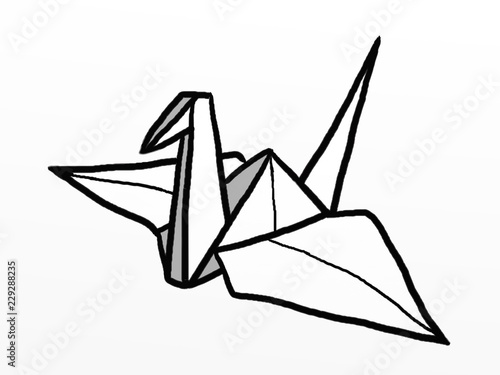 折り鶴 Stock イラスト Adobe Stock 折り鶴 Stock イラスト Adobe Stock