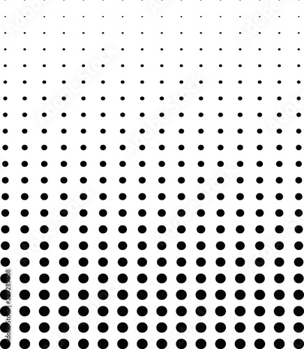 Black gradation scale line