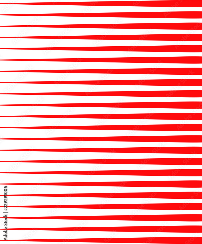 Naklejka premium Red gradation scale line