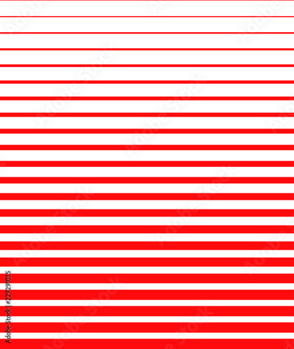 Red gradation scale line