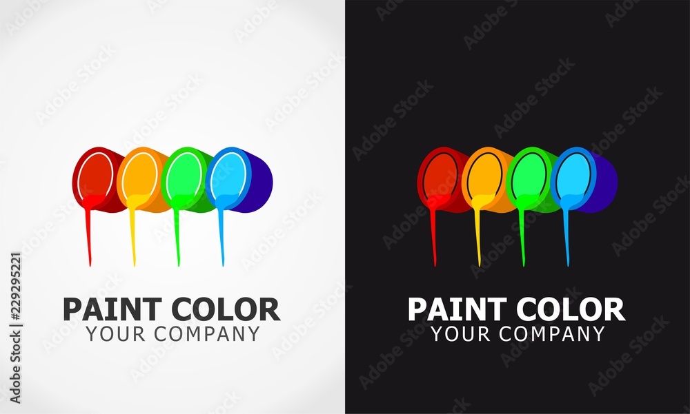 paint color icon logo