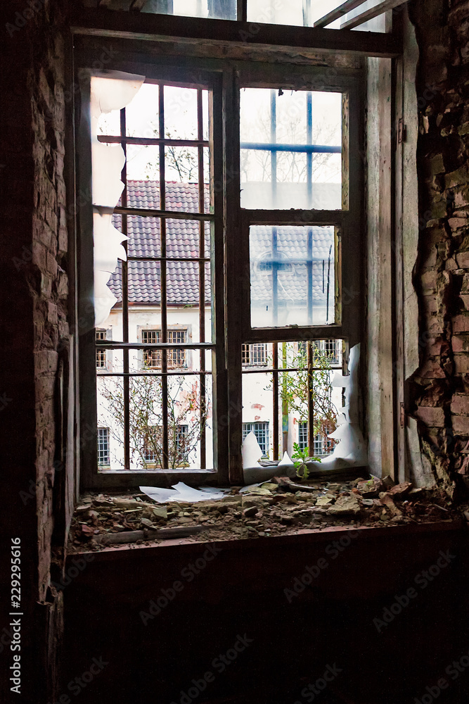 Window At The Patarei Prison Window At The Patarei Prison