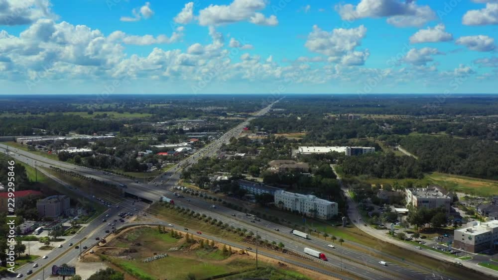 Aerial drone video Ocala Florida USA Aerial drone video Ocala Florida USA