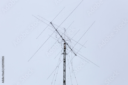 Shortwave radio antenna