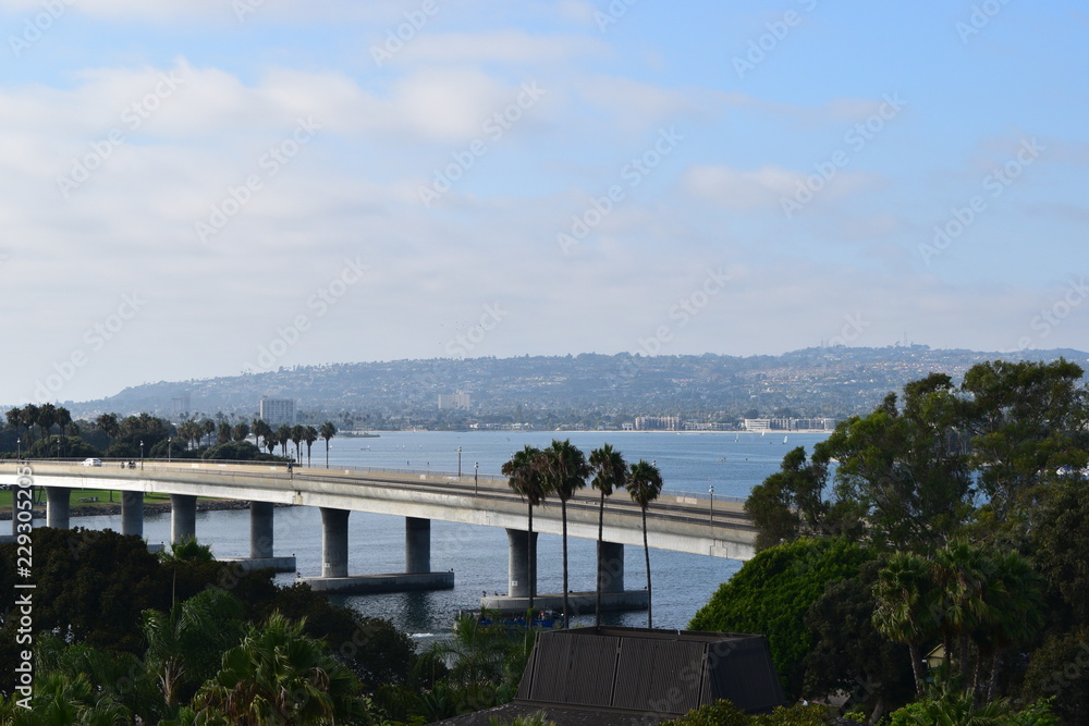bridge over the bay
