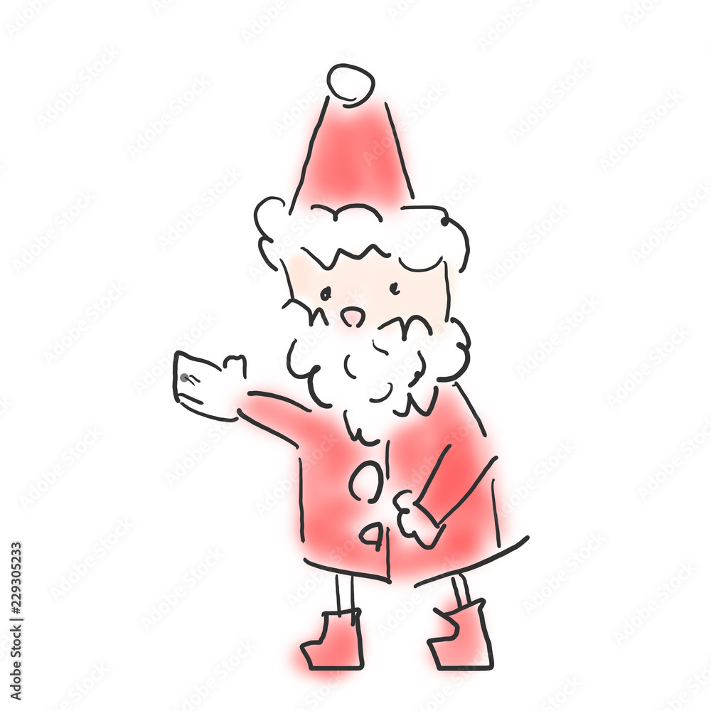弱そうなサンタクロース クリスマスイメージ落書き風ふんわりイラスト Stock Illustration Adobe Stock 弱そうなサンタクロース クリスマスイメージ落書き風ふんわりイラスト Stock Illustration Adobe Stock