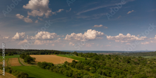 Schwäbisches Albvorland - Luftaufnahme