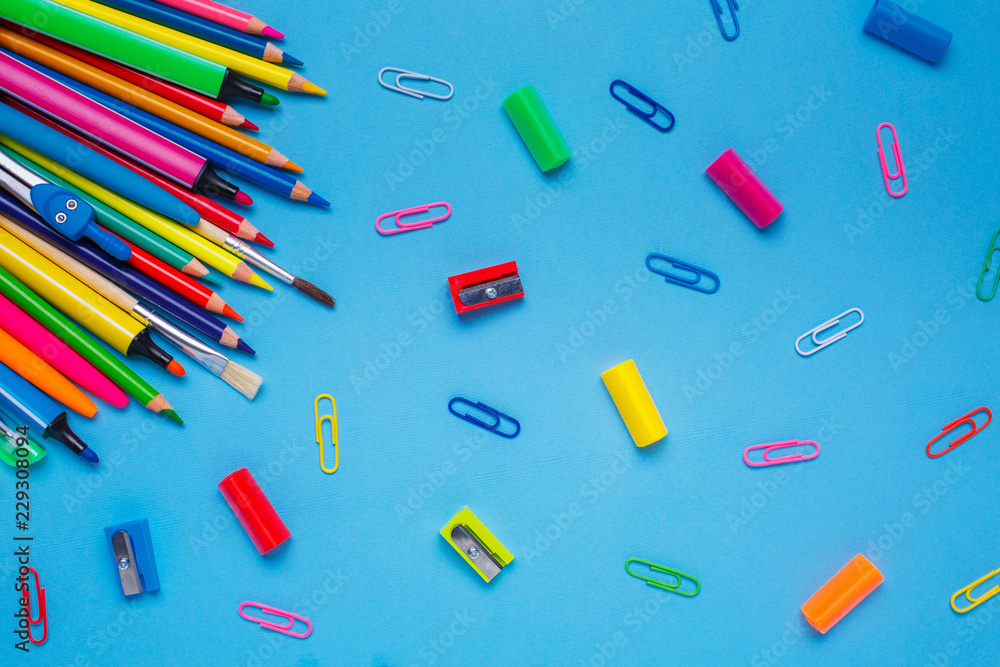 The background for your postcard is back to school The background for your postcard is back to school