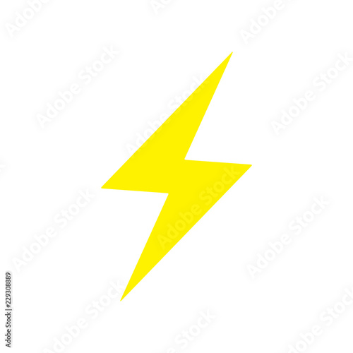 Free Download lightning icon, electric icon vector - GFXLoad