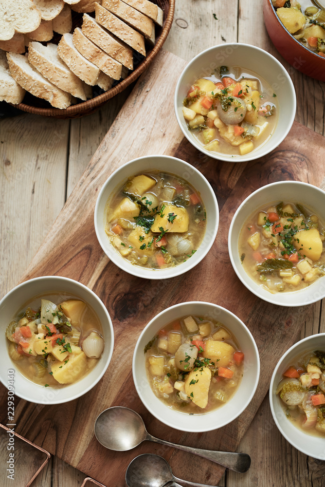 Old school tattie soup. Old school tattie soup.