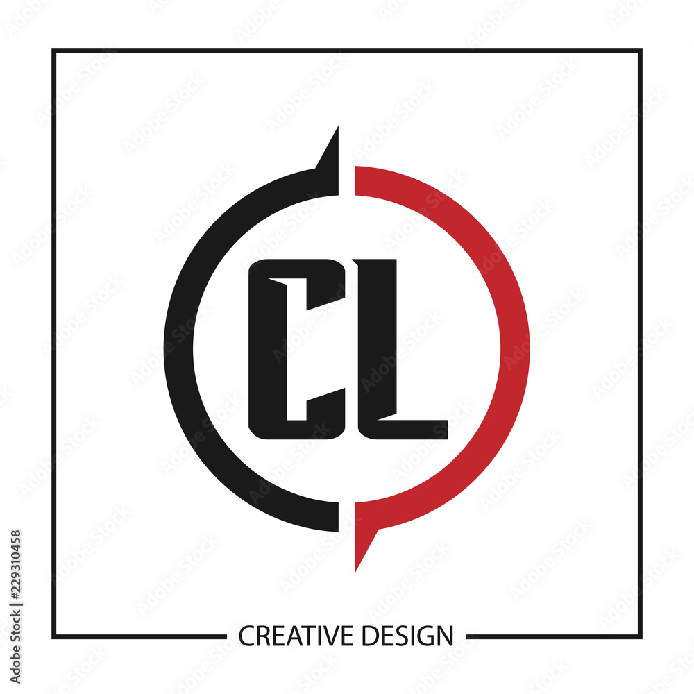 Initial Letter CL Logo Template Design Initial Letter CL Logo Template Design