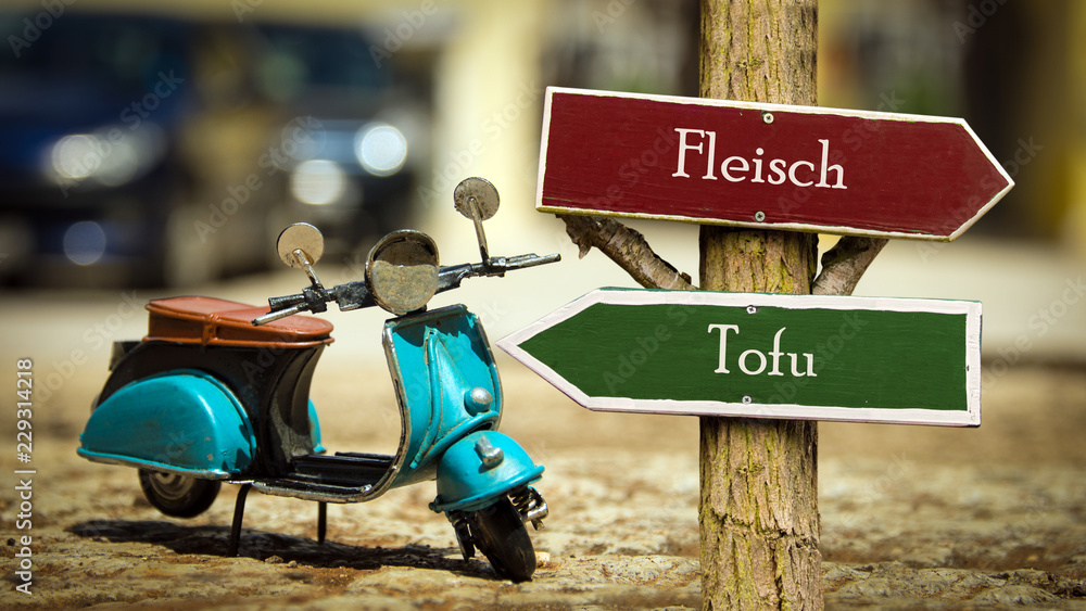 Schild 368 - Tofu Schild 368 - Tofu