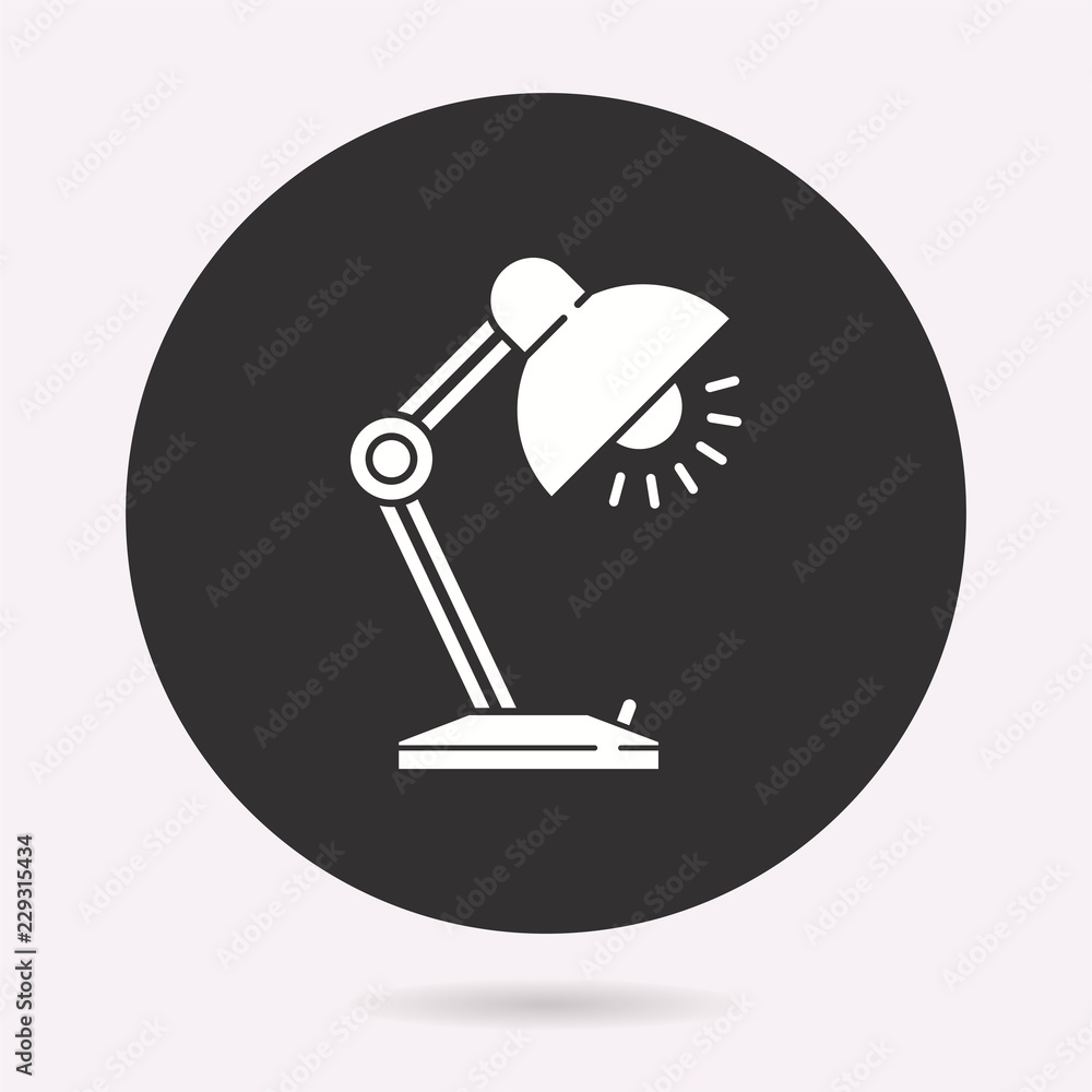 Lighting - vector icon. Illustration isolated. Simple pictogram. Lighting - vector icon. Illustration isolated. Simple pictogram.