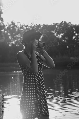 Girl with camera