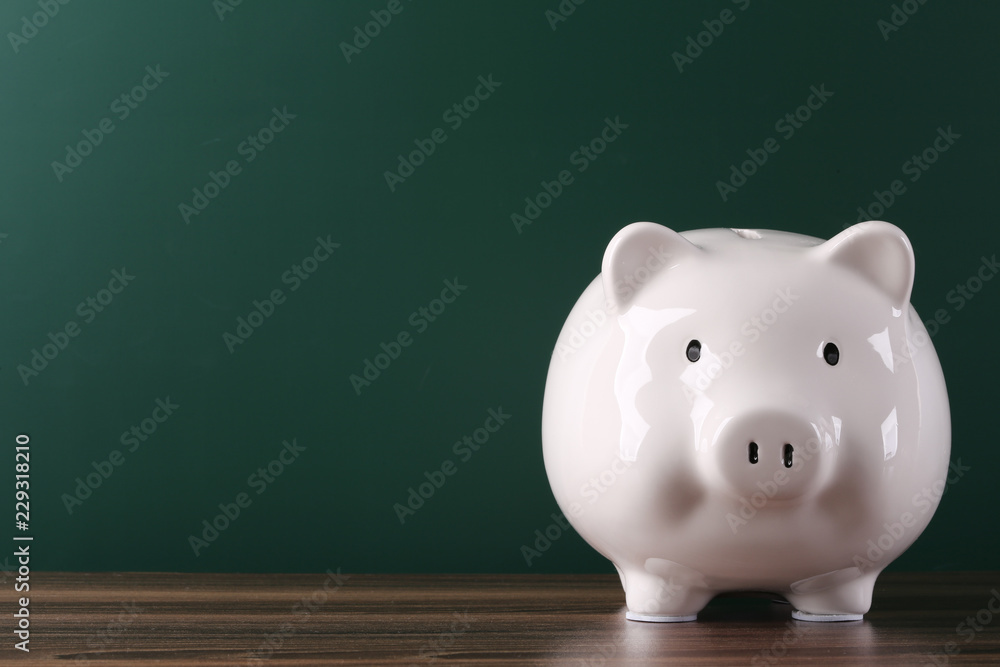 Piggy Bank With Copy Space Piggy Bank With Copy Space