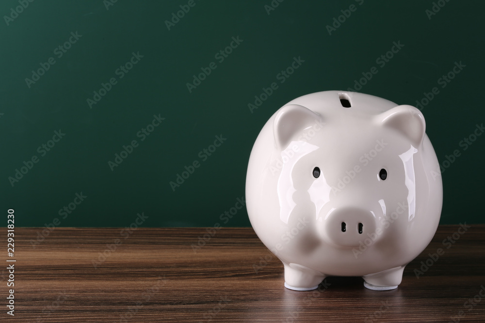 Piggy Bank With Copy Space Piggy Bank With Copy Space