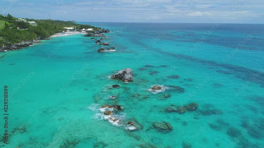 Aerial of Bermuda