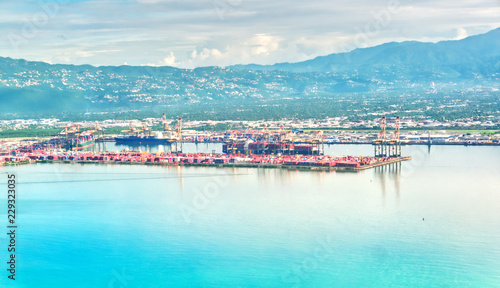 Port of Kingston Jamaica