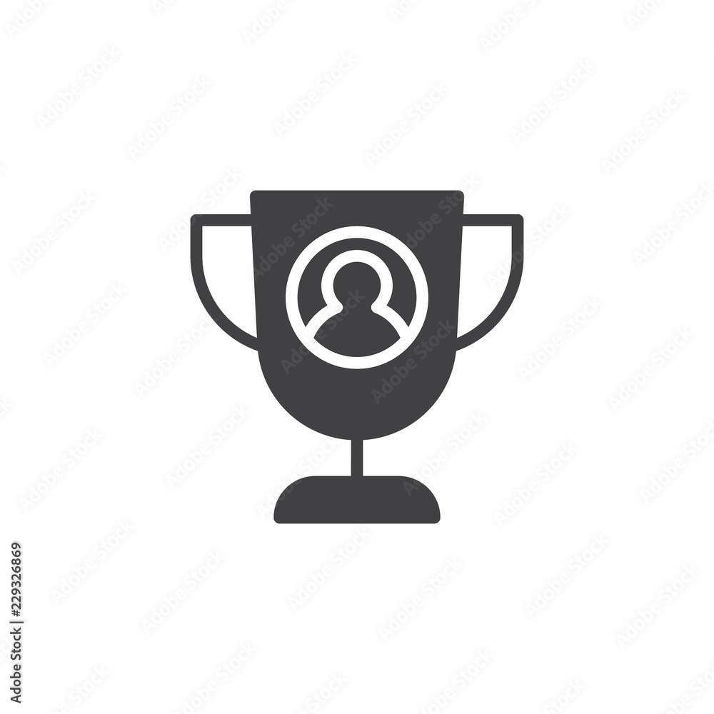 Personal Trophy Cup vector icon. filled flat sign for mobile concept and web design. Champion cup award achievement simple solid icon. Symbol, logo illustration. Pixel perfect vector graphics Personal Trophy Cup vector icon. filled flat sign for mobile concept and web design. Champion cup award achievement simple solid icon. Symbol, logo illustration. Pixel perfect vector graphics