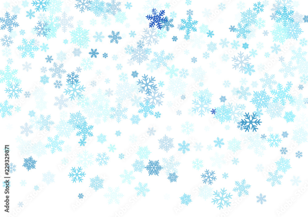 Snow flakes falling macro vector design Snow flakes falling macro vector design