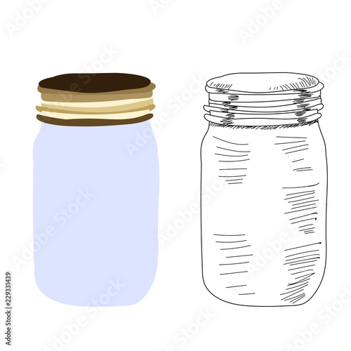 jar with a lid