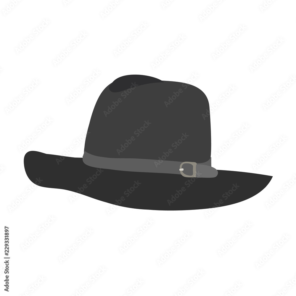 white background, men's hat