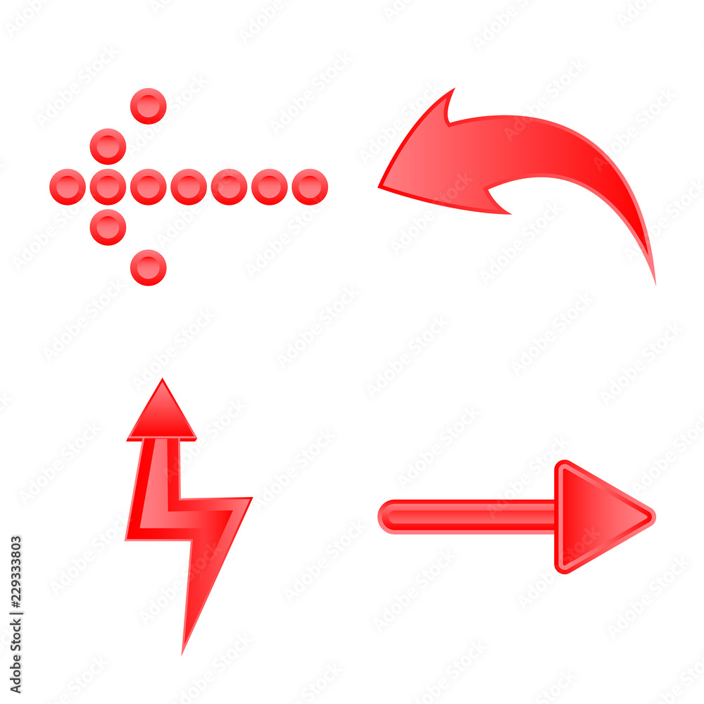 Isolated object of element and arrow sign. Set of element and direction stock vector illustration. Isolated object of element and arrow sign. Set of element and direction stock vector illustration.