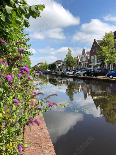 Canal in Gorredijk © TravelTelly