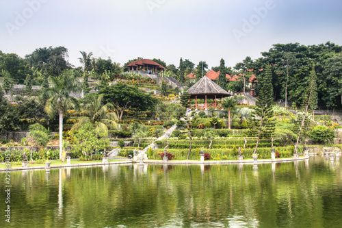Taman Ujung is one of the famous water palaces in eastern Bali, the most touristic island of Indonesia 