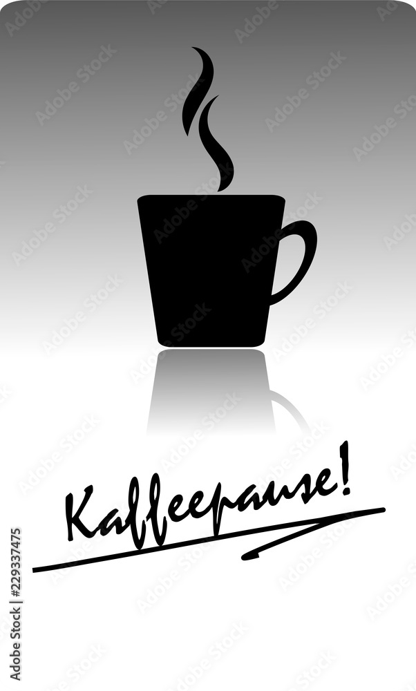 Obraz premium Kaffeepause!