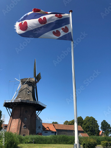 Frisian flag and the Windmill photo