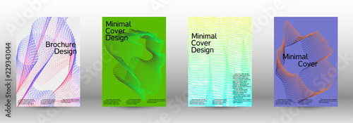 Minimal vector cover design with  linear waves.