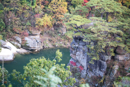 mountain water rock vally photo