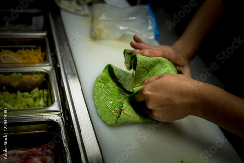 Spinach Wrap photo