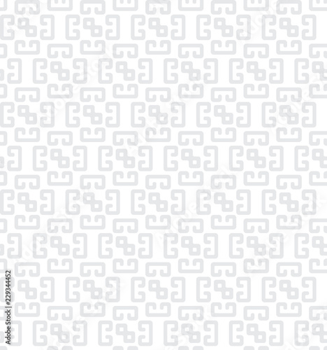 Seamless abstract pattern with gray geometrical shapes