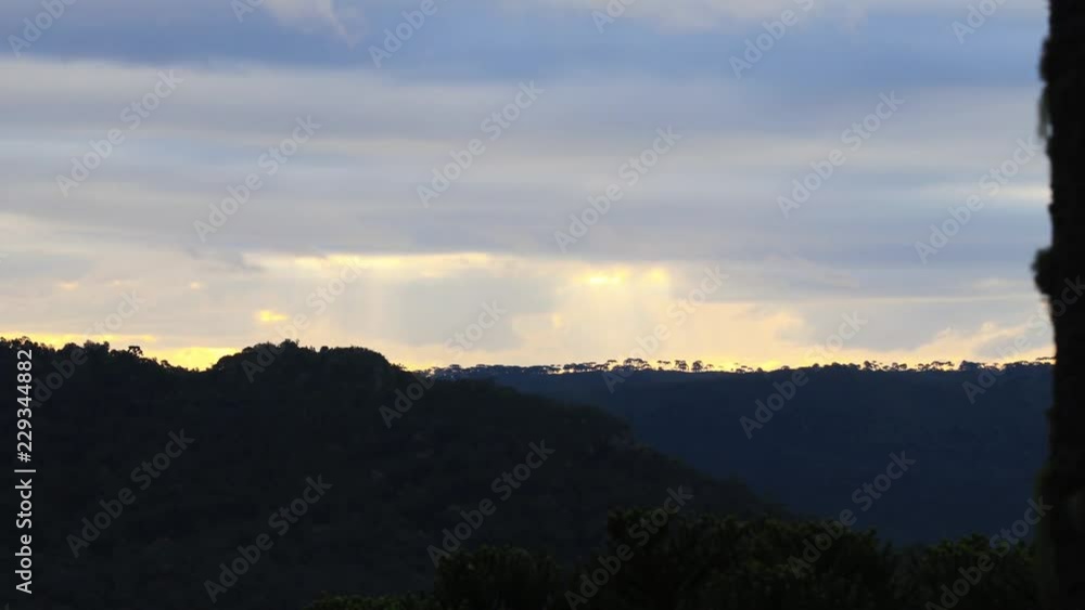 Entardecer com nuvens Entardecer com nuvens