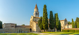 Panoramic view at the Basilica of Santa Maria Assunta in Aquileia - Italy