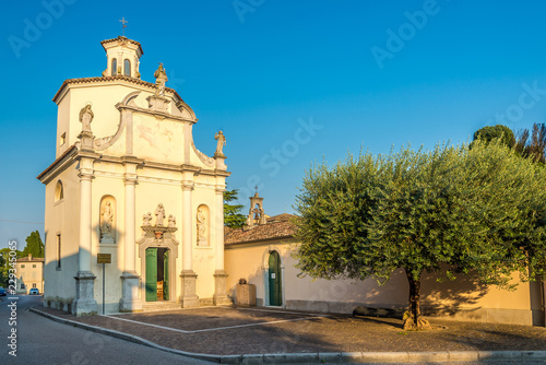 View at the church of Saint Antonio in Aquileia - Italy