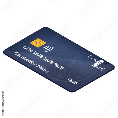 Vector credit card