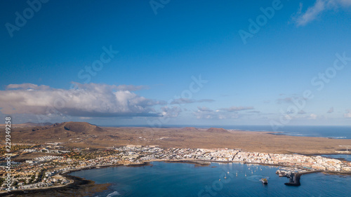 aerial view of Corralejo bay © Simone Tognon