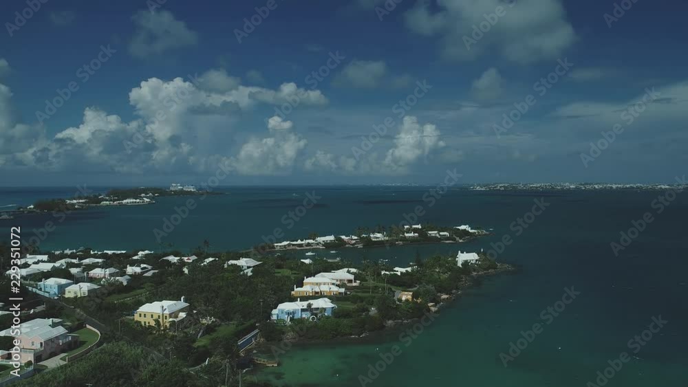 Aerial of Bermuda Aerial of Bermuda