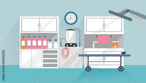Embalming Station Illustration