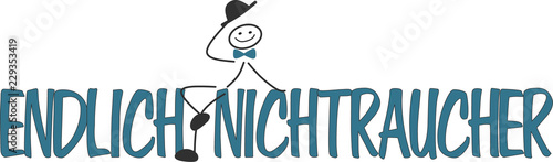 Strichmännchen - Endlich Nichtraucher