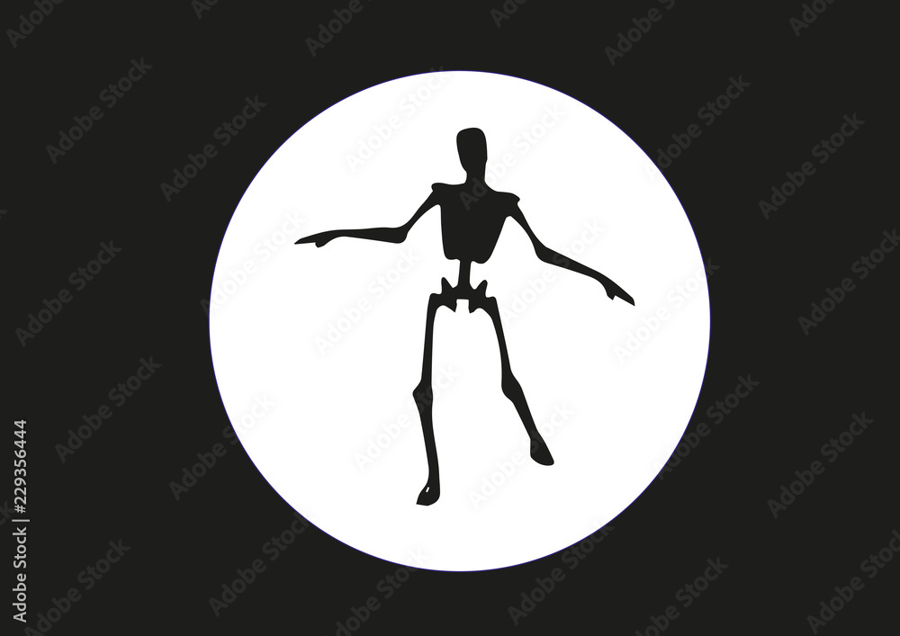 mann skelett, halloween mann skelett, halloween