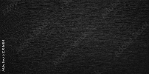 Schiefer Natur Steinplatte Tafel Design Hintergrund Schwarz