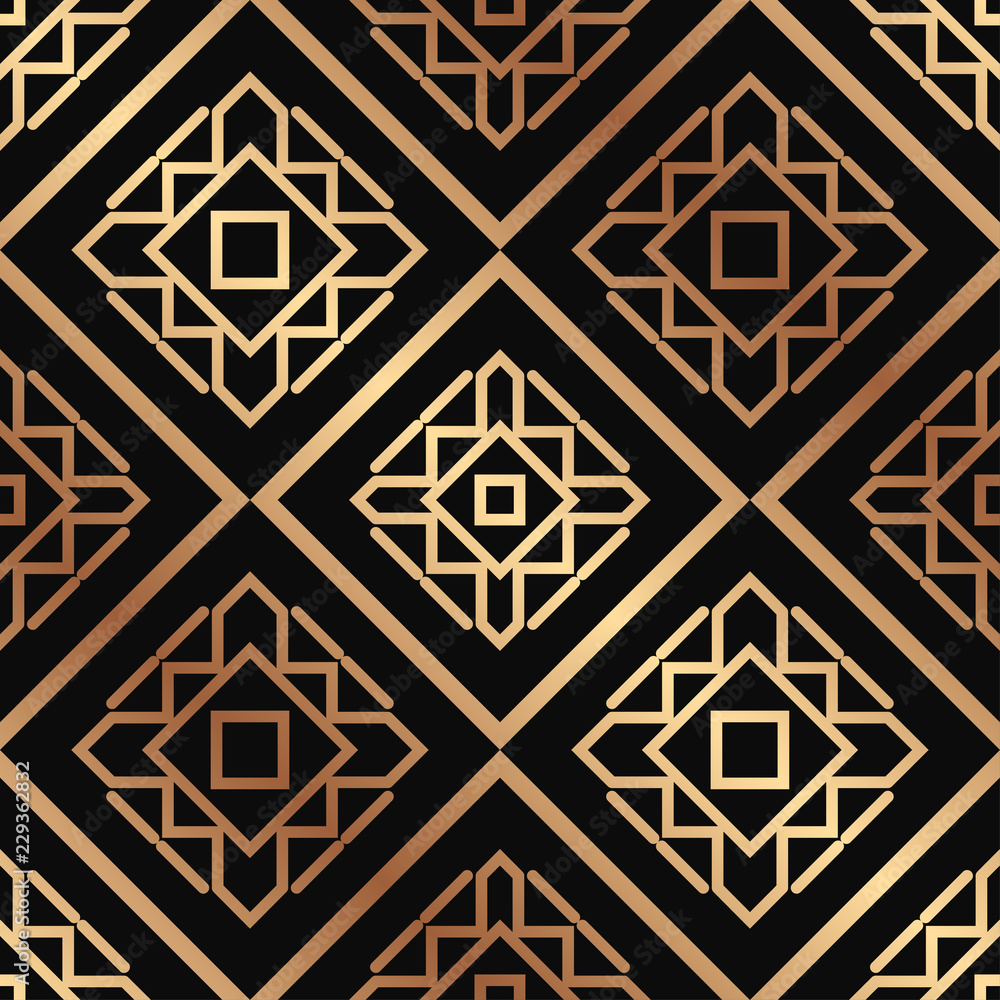 Art Deco seamless pattern Art Deco seamless pattern