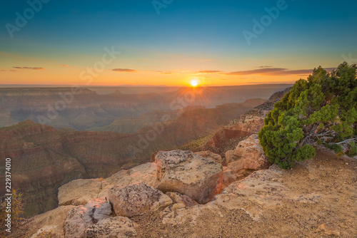 Sunset at Point Sublime, Grand Canyon National Park, AZ