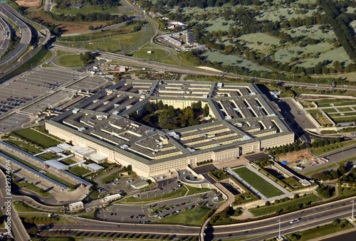 US Pentagon aerial view photo