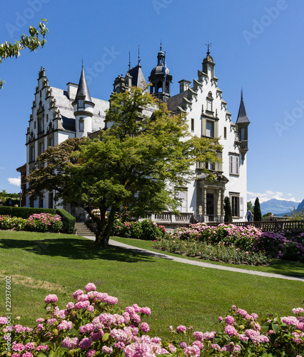 Castle Meggenhorn, lake lucerne, Switzerland, Schweiz