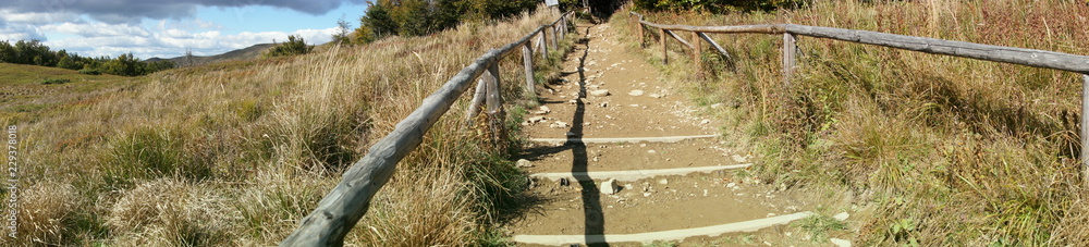 Obraz premium Bieszczadzki szlak